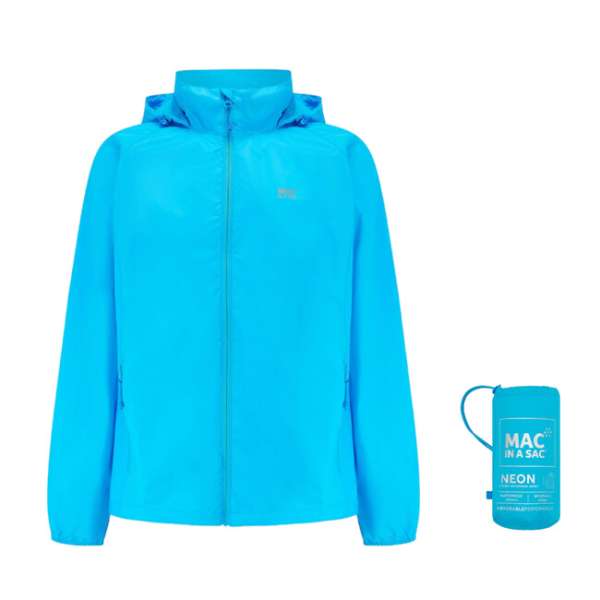 Mac in a Sac Mias Origin 2 vízálló kabát, neon blue