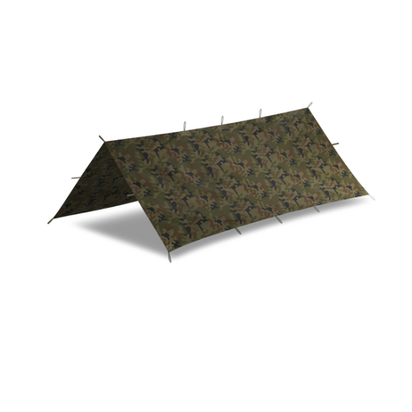 Helikon-Tex Supertarp Small Polyester Field ponyva, PL Woodland