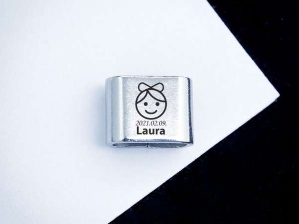 Lányom egyedi MoMents acél medál