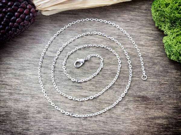 Ezüst színű nyaklánc 40 cm