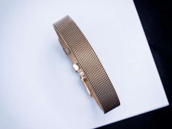 MoMents rosé színű acél karkötő