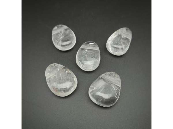 Átfúrt Hegyikristály csepp medál