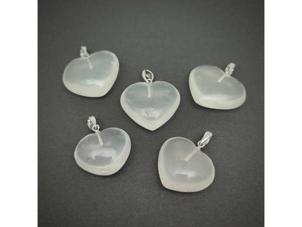 Szív medál girasol 2,5-3,5cm (MDG)