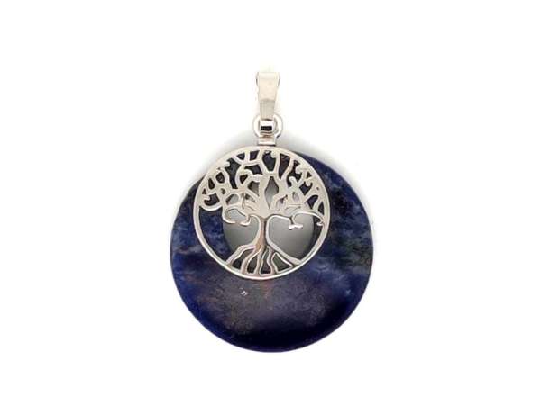 Fánk medál életfa Szodalit 3cm