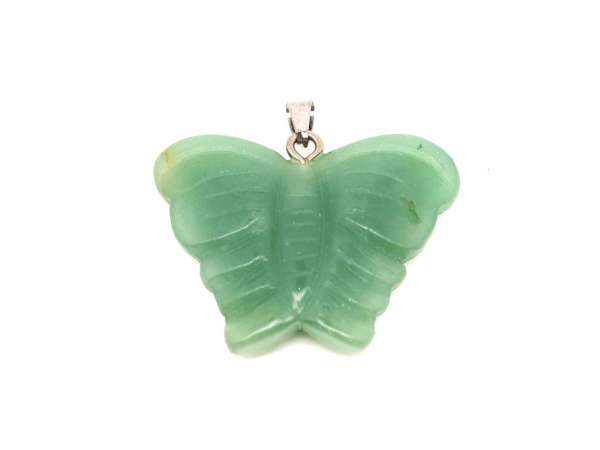 Pillangó medál aventurin 4x3cm