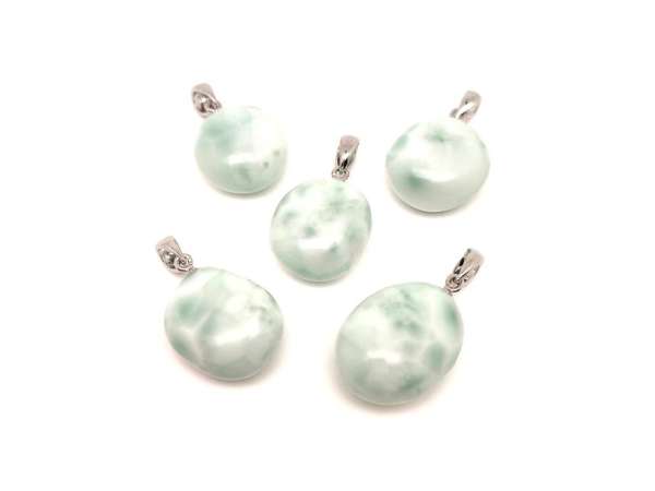 20/25mm Karibi üveg csepp medál