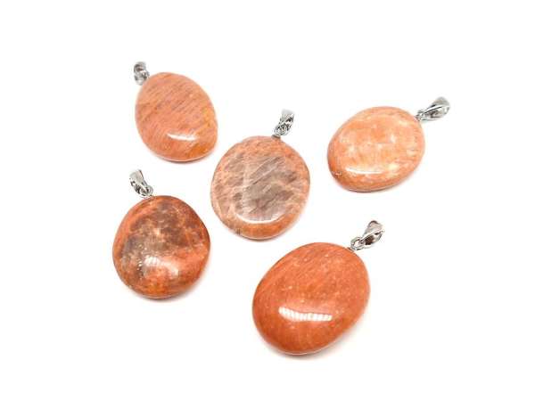 Lencse medál Holdkő barack AA (MDG)