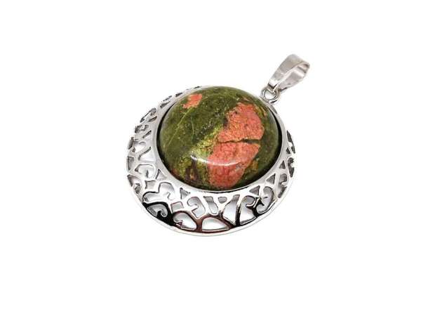 Kerek medál fém Unakit 3cm