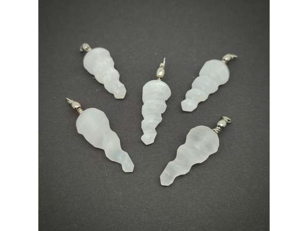 Szelenit spirál medál 10x35mm