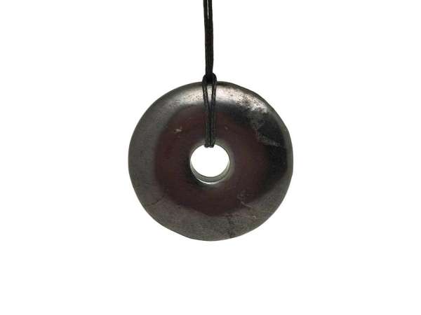 Shungit medál fánk 50mm