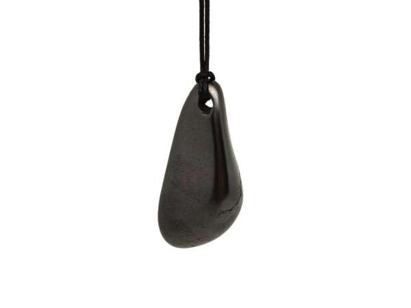 Shungit medál dobcsiszolat