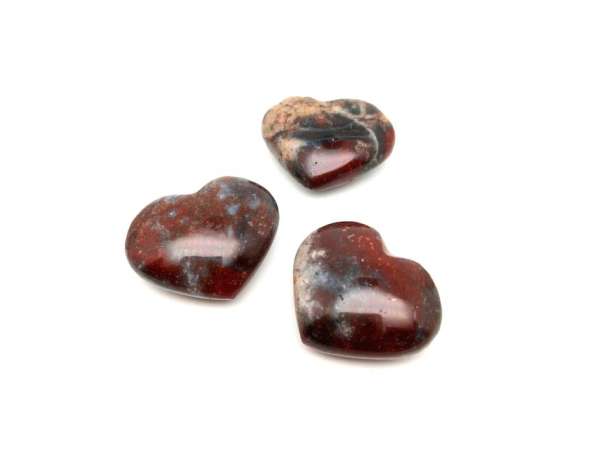 Kalcedon lila szív 3-3,5cm