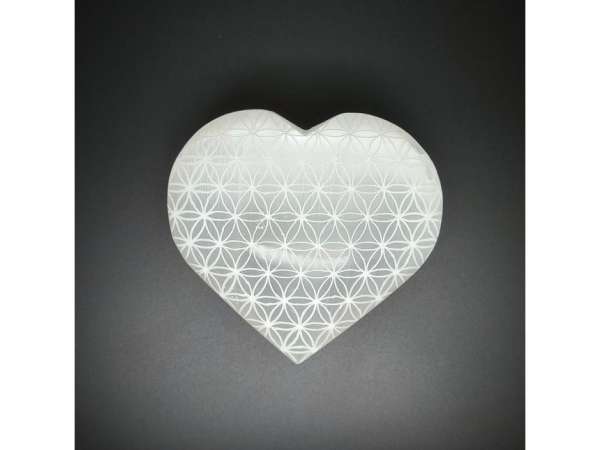 Szelenit szív életvirág 9-10cm