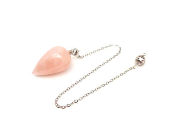 Inga csepp Rózsakvarc 18x30mm