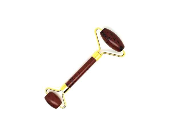 Masszázs roller Obszidián mahagóni 15x4x2cm