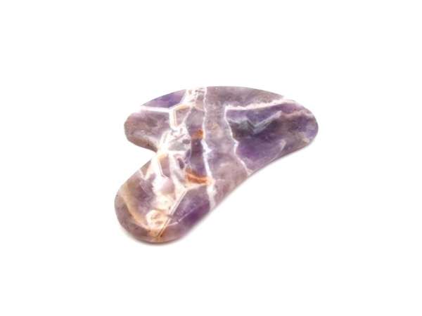 Ametiszt guasha 6x8cm