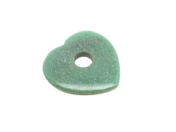 Aventurin fánk szív 40x40mm