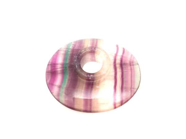 Fluorit átfúrt ovális 48-50mm