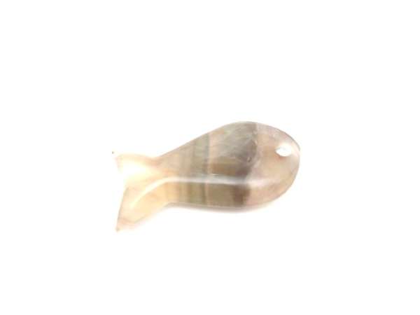 Fluorit hal átfúrt 36-40mm