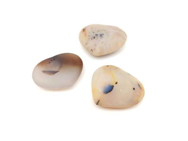 Szív matt Achát dendrites 22g< /DB (MDG)