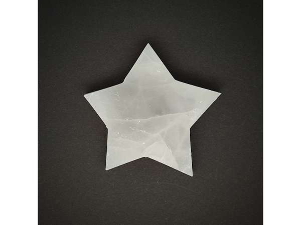 Szelenit csillag lapos 7cm