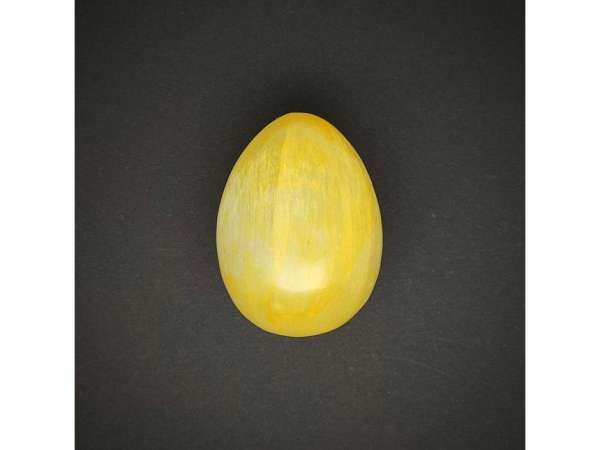 Szelenit tojás sárga szinezett 4x7cm