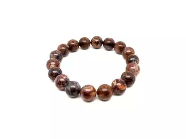 Pieterzit golyó karkötő 11-12mm