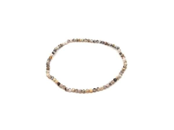 K2 fazettált golyó karkötő 3-3,5mm