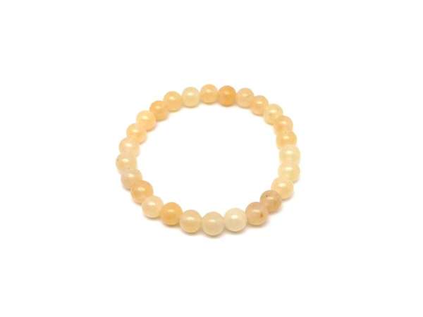 Aventurin barack gyerek golyó karkötő 6mm