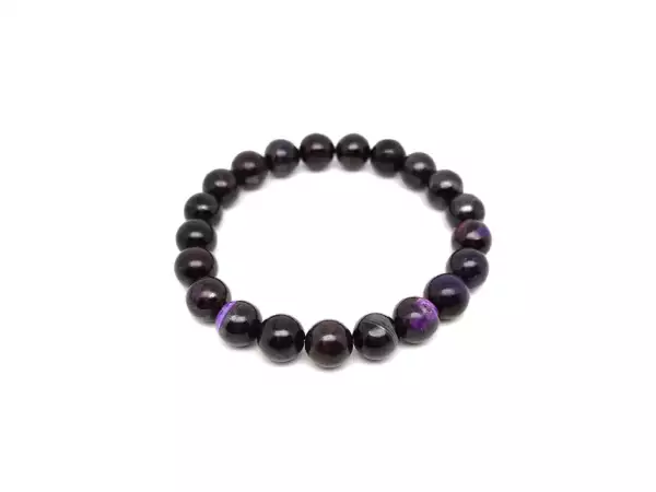 Szugilit golyó karkötő 10mm