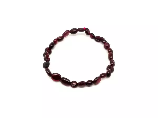 Gránát pebble karkötő A 6-10mm