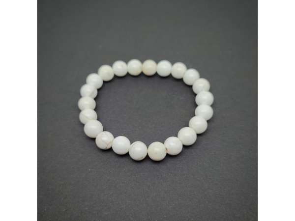 Magnezit golyó karkötő 8mm