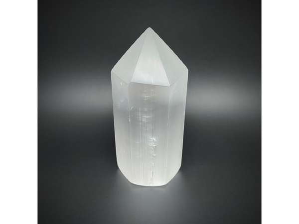 Szelenit hatszög obeliszk 10cm