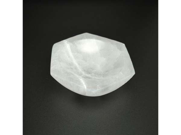 Szelenit hatszögletes tál 10cm