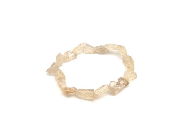 Citromkvarc nyers karkötő 10-12mm