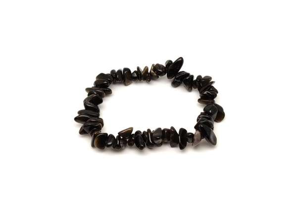 Splitter karkötő Obszidián arany