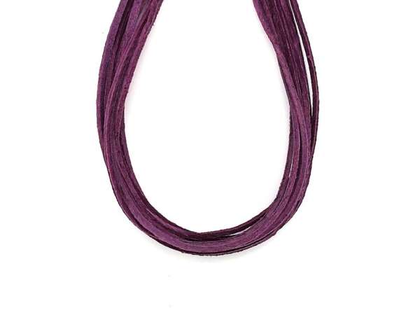 Vékony bőrszál lila