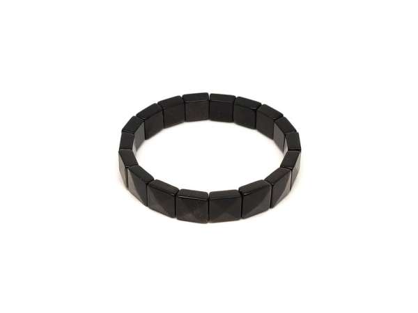 Obszidián arany faz négyzet kari 10,5-11x10,5-11mm