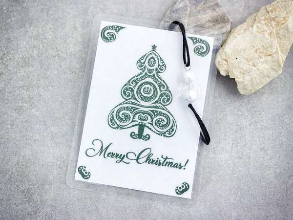 Merry Christmas howlit angyal karkötő