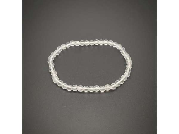 Hegyikristály ásvány karkötő A minőség 4mm