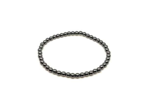 Hematit ásvány karkötő golyós 4mm