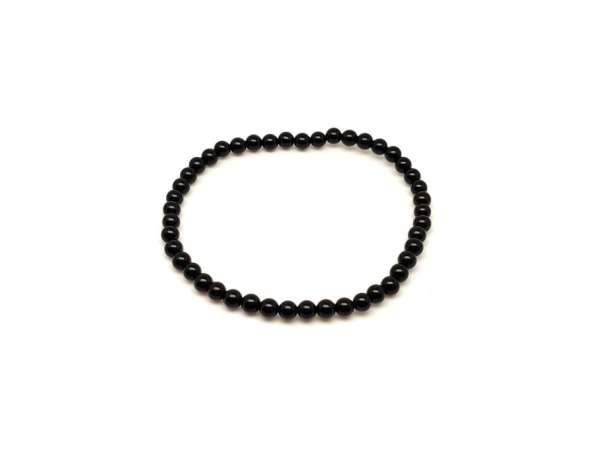 Ónix ásvány karkötő golyós 4mm