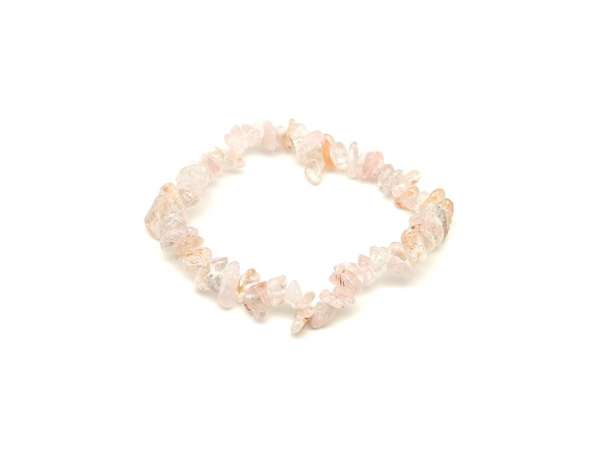 Splitter ásvány karkötő hematoid világos