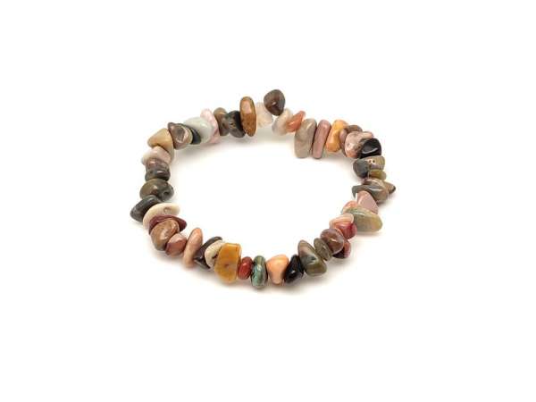 Splitter ásvány karkötő jáspis polikróm