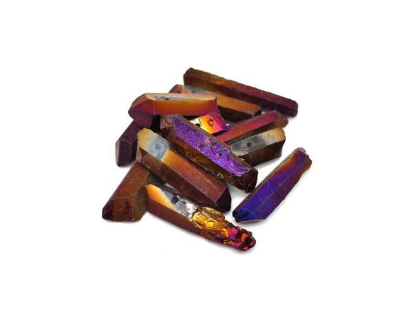 Aura kvarc nyers csúcs átf arany lila 20g /csomag