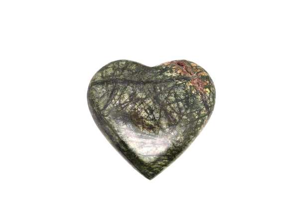 Szerpentin jungle green szív S 500g /csomag