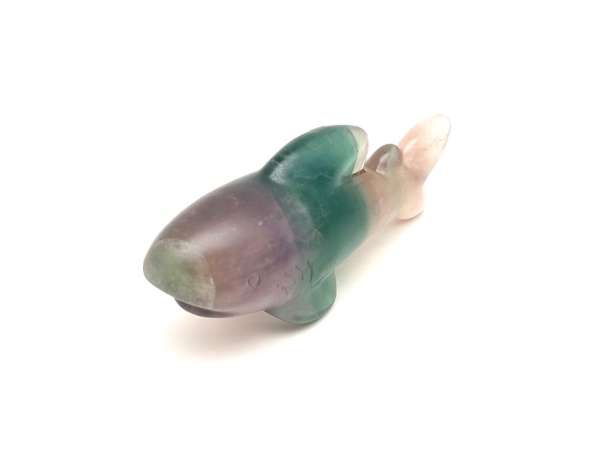 Fluorit cápa 10x5cm