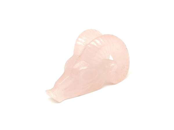 Kos fej Rózsakvarc 3x7cm