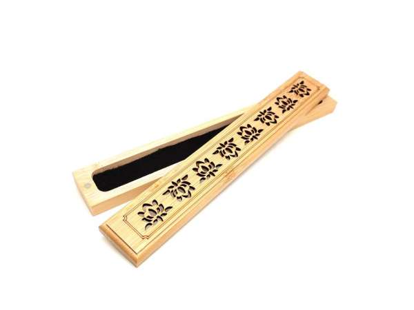 Fa Lótusz doboz 4x23,5cm