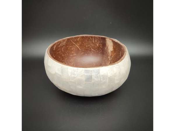 Tál kagyló tégla kókusz 12cm